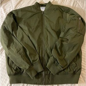Old Navy Green Bomber Jacket, Men’s Large